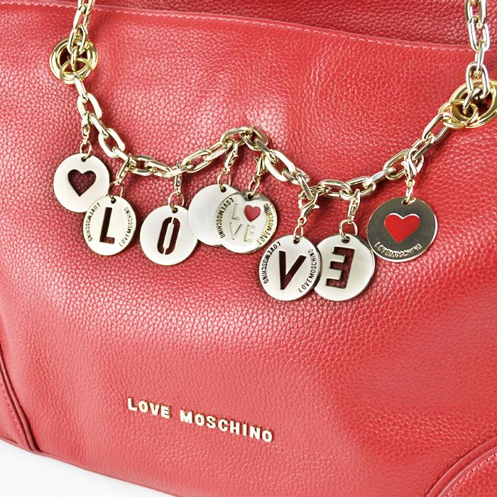 Love Moschino（ラブモスキーノ） チェーン トートバッグ【中古 