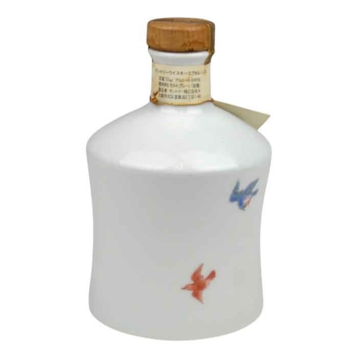 兵庫県内配送限定  サントリー ウイスキー エクセレンス 有田焼 色絵花鳥文 陶器 720ml 43度 1本 特級 ウイスキー SUNTORY WHISKY_2
