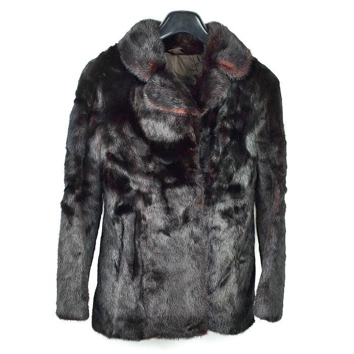 KESKA コート 毛皮 オシャレ ブラウン : kousei brand shop - 通販