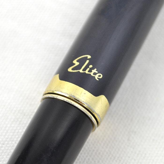 パイロット PILOT Elite エリート ショート サイズ 旧型万年筆 18金