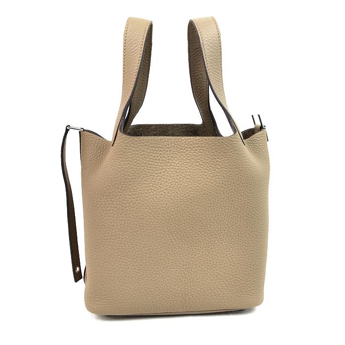 美品　エルメス ピコタンPM ベージュ系 HERMES（エルメス） 未使用品 ピコタンロックPM ベージュ系 トリヨン
