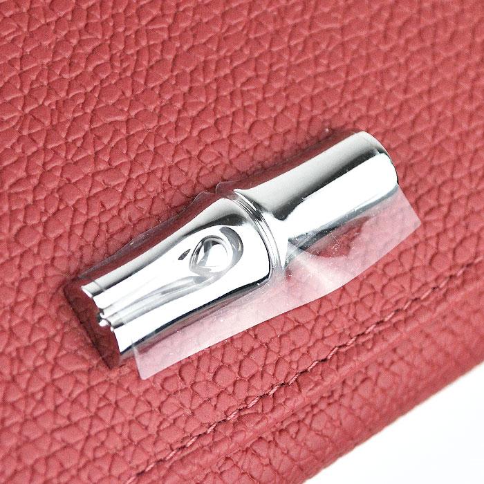 LONGCHAMP（ロンシャン） 長財布 レザー レッド : kousei brand shop
