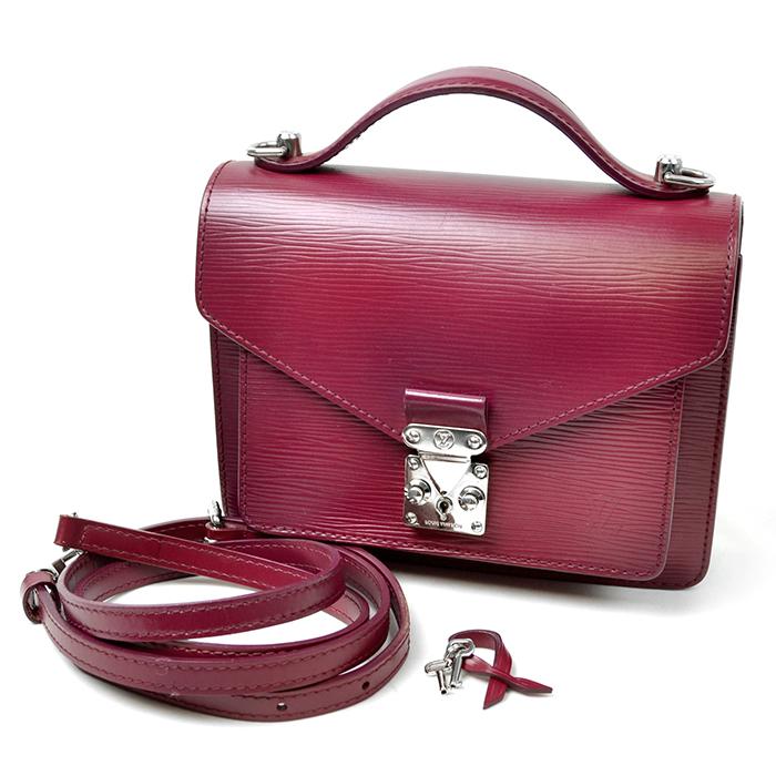 LOUIS VUITTON ルイヴィトン モンソーBB エピ M40783 ショルダーバッグ  
