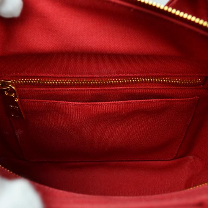 PRADA プラダ かごバッグ ウィッカー キャンバス カナパ PRADA プラダ かごバッグ ウィッカー キャンバス カナパ