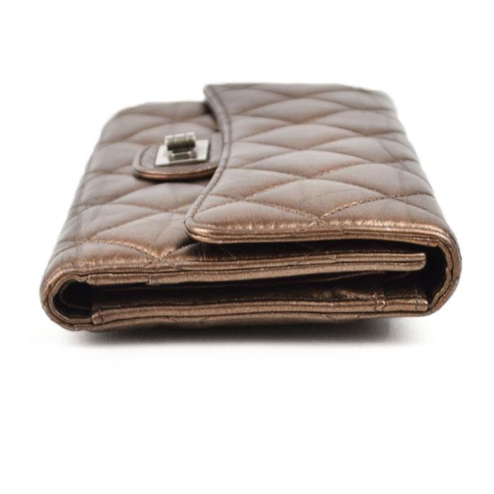 シャネル CHANEL 長財布　マトラッセ　2.55 楽天市場】CHANEL(シャネル）2.55・マトラッセ ZIP長財布 S金具 カード