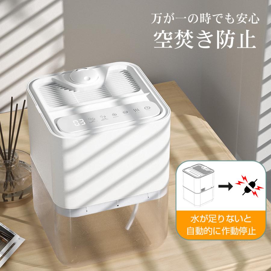 加湿器 5L 大容量 ハイブリッド加湿器 電解水除菌 4重除菌 6段階 加湿器 5L 大容量 ハイブリッド加湿器 電解水除菌 4重除菌 6段階