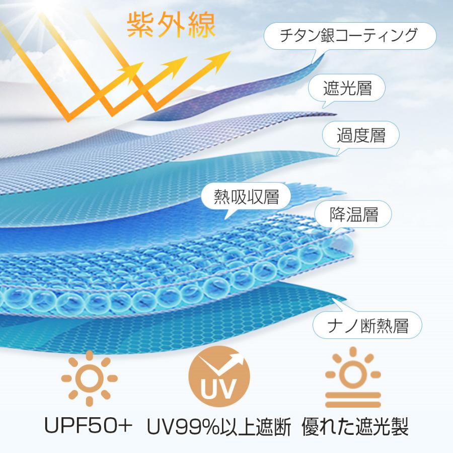 サンシェード 車 フロントガラス 傘式 おしゃれ 軽 フロントサンシェード 車用 折りたたみ傘 車用 折りたたみ傘 6層加工 10本骨 遮光 遮熱 車中泊 日よけ 日除け｜kouseisyouten｜11