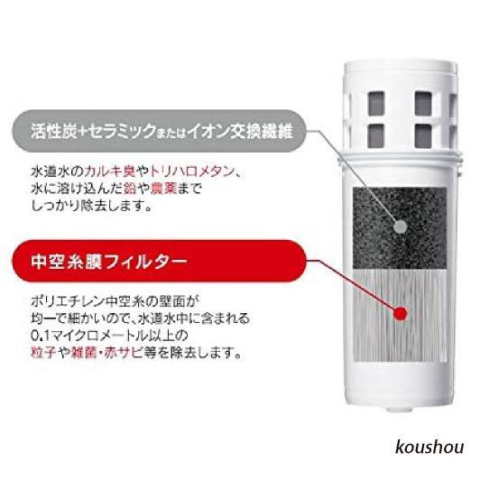 正規品 三菱ケミカル・クリンスイ 浄水器 交換カートリッジ 3個 正規品 三菱ケミカル・クリンスイ 浄水器 交換カートリッジ 3個