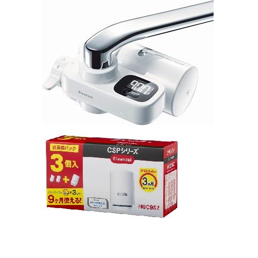 クリンスイ 【セット買い】クリンスイ 浄水器 蛇口直結型 CSPシリーズ