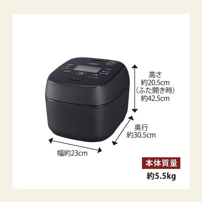 象印（ZOJIRUSHI） 炊飯器 4合炊き 豪熱大火力 炊き上げ圧力 鉄器