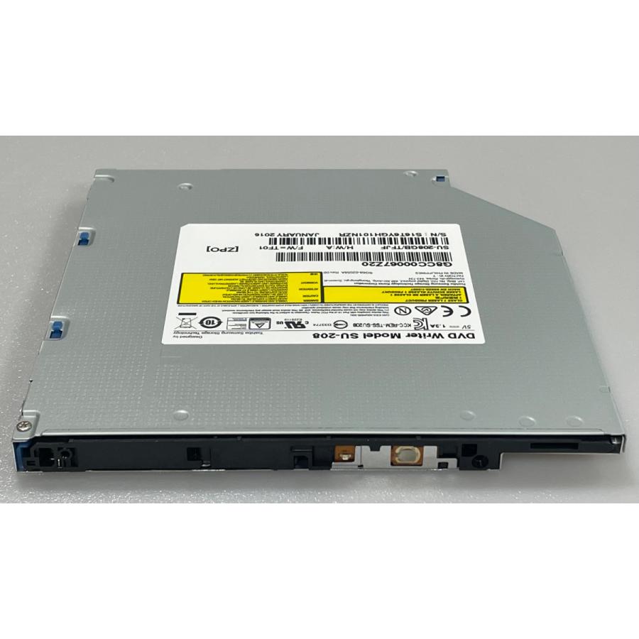 TSST (東芝サムスン) 9.5mm厚 SATA接続 内蔵型 スリムDVDスーパーマルチドライブ SU208 su208