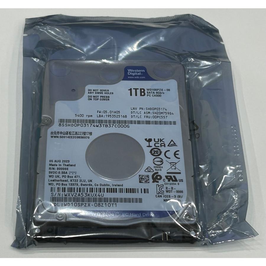 2.5インチHDD WD10SPZX