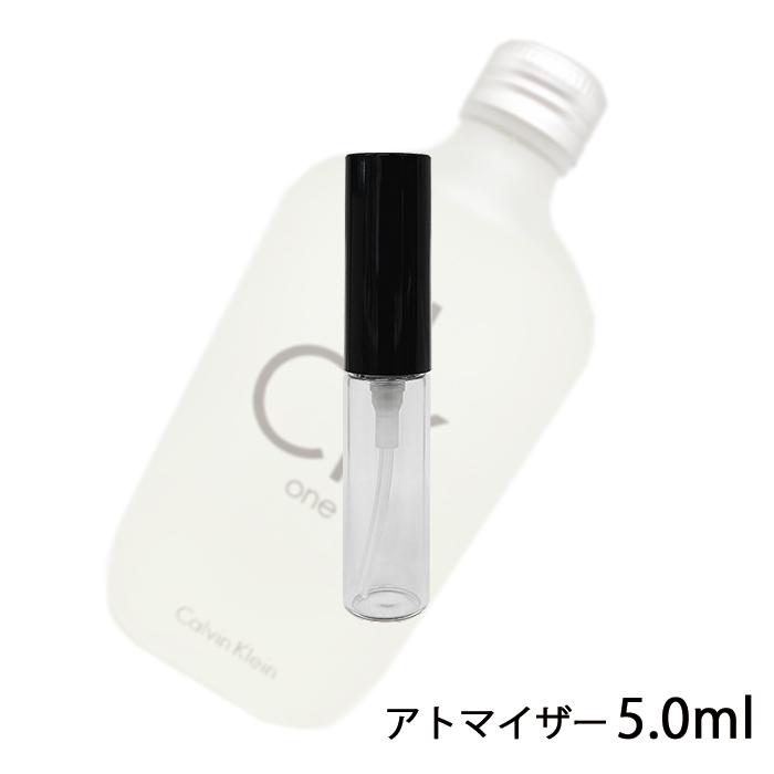 香水 カルバンクライン Calvin Klein シーケーワン オードトワレ 5ml アトマイザー お試し ユニセックス 人気 ミニ 【5ml:8】｜kousui-kan