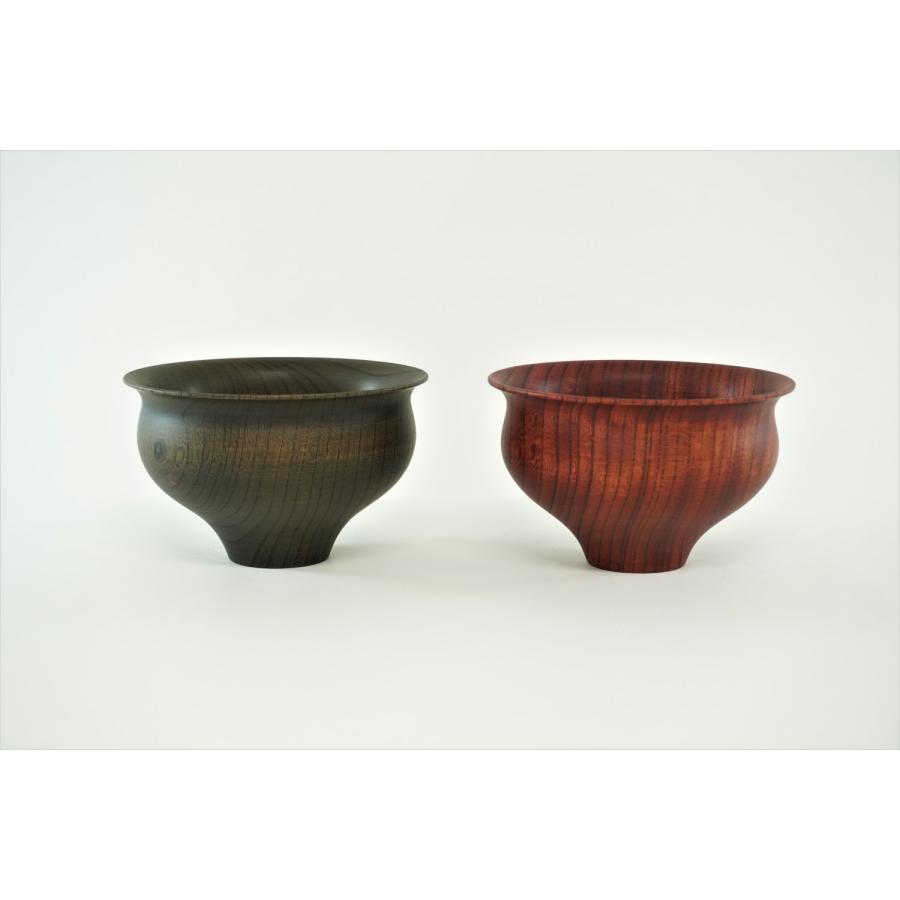 山中 TSUMUGI 汁椀 我戸 百合型 Red 我戸幹男商店 山中漆器 欅 ケヤキ