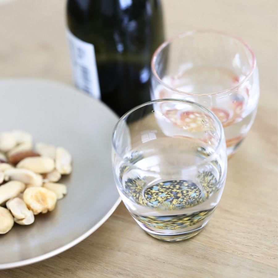 銀河 冷酒グラス ペア 越前漆器 日本製 酒器 日本酒 おちょこ ガラス