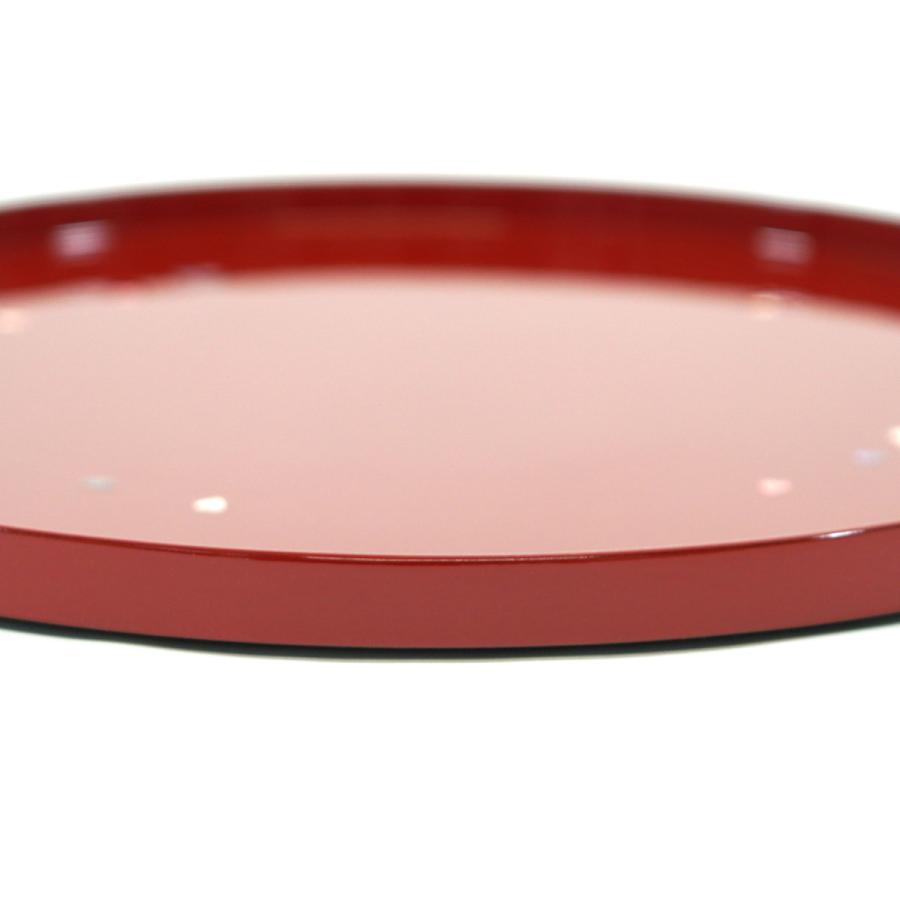 若狭塗 高級漆器 螺鈿細工 貝細工 丸盆 伝統工芸 御盆 お盆 若狭塗