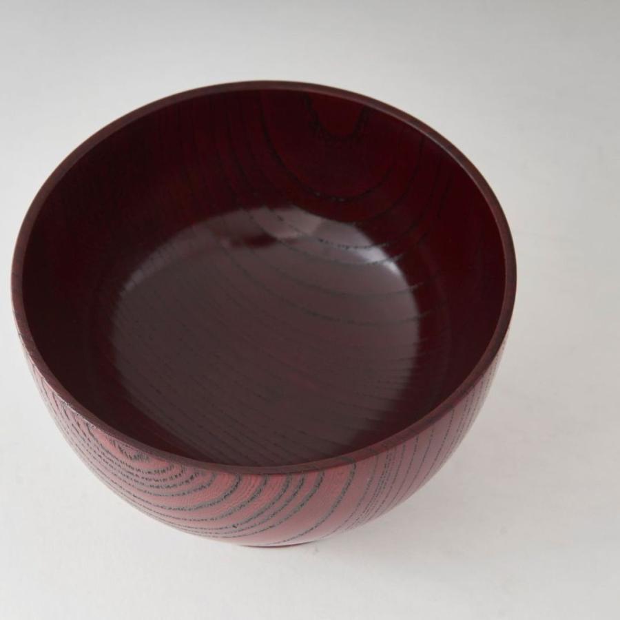 山中 食洗機対応 具だくさん椀 中｜山中漆器 美和工芸 欅 木製 日本製