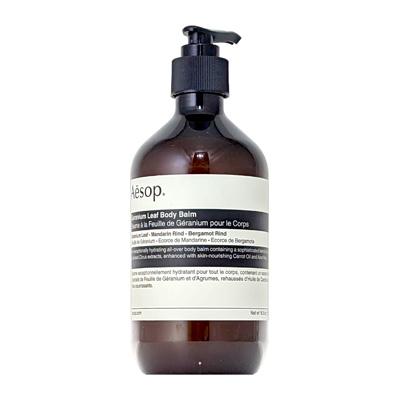 未使用品　Aēsop. ゼラニウム ボディバーム 500ml Aesop（イソップ） 並行輸入品 ゼラニウム ボディバーム 500ml 【あす