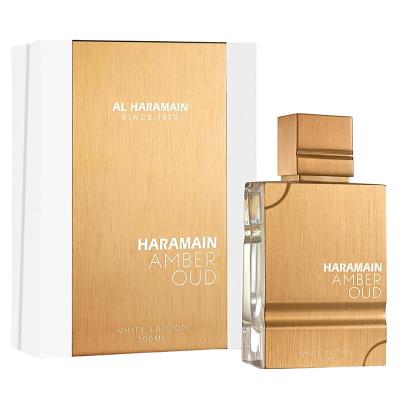 送料無料  アルハラメイン アンバー ウード ホワイト エディション EDP オードパルファム SP 100ml 香水 AL HARAMAIN 並行輸入品 アルハラメイン AL HARAMAIN アンバー ウード ホワイト