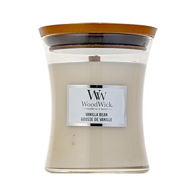 WoodWick 並行輸入品 ウッドウィック Wood Wick ジャーM バニラ