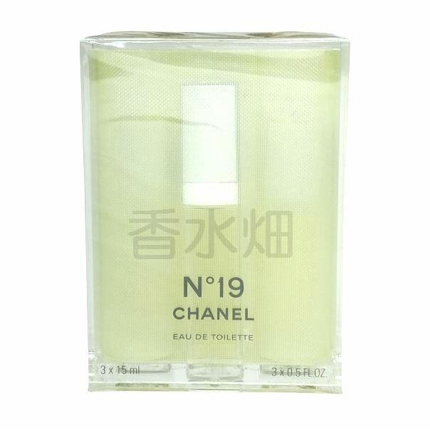 CHANEL（シャネル） No19 EDT SP 15ml×3 No.19 香水 フレグランス