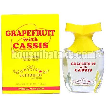 アランドロン サムライウーマン フルーツシリーズ グレープフルーツ ウィズ カシス EDT SP 30ml 香水 フレグランス アラン・ドロン サムライウーマン フルーツシリーズ グレープフルーツ