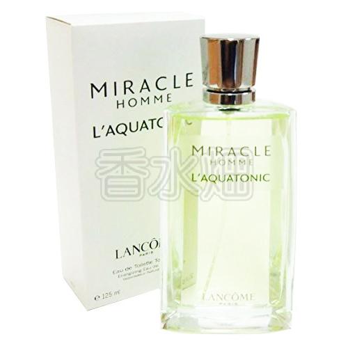 【テスター仕様】 ランコム ミラク オム アクアトニック EDT SP 125ml 香水 フレグランス :miraclehomme-aqua