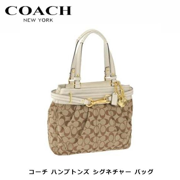 ☆COACHコーチハンプトンズ シグネチャー 12467 型番 F12467