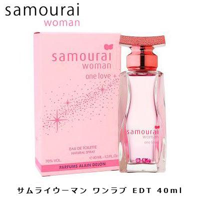 香水 サムライウーマン ワンラブ Edt Sp 40ml アランドロン レディース 送料無料 あすつく 元町香水倶楽部 通販 Yahoo ショッピング