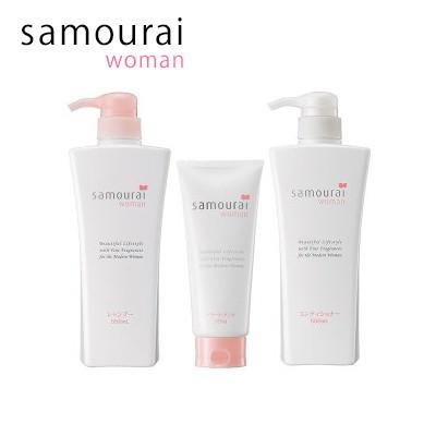 サムライウーマン シャンプー コンディショナー トリートメントセット 送料無料 元町香水倶楽部 通販 Yahoo ショッピング