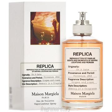 メゾン マルジェラ Maison Margiela レプリカ オン ア デート 100ml EDT 〔訳あり 紐汚れあり fs 【香水】【即納】 並行輸入品 メゾン マルジェラ Maison Margiela レプリカ オン ア