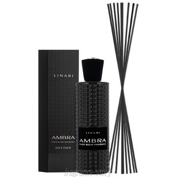 リナーリ LINARI ルームディフューザー センソ 〔黒スティック〕 500ml