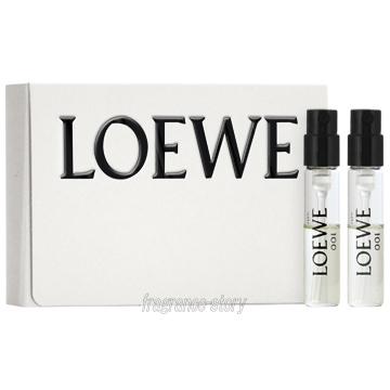 並行輸入品 ロエベ LOEWE 001 マン＆ウーマン オードゥ トワレ EDT セット 1.5ml×2 ミニ香水 ミニチュア fs 【香水】【即納】（Yahoo!・香水物語 ヤフーショッピング店）