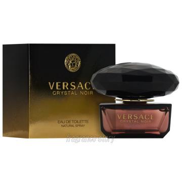 ヴェルサーチ VERSACE クリスタル ノワール オードトワレ 50ml EDT SP レディース 香水 フレグランス 送料無料 VERSACE（ヴェルサーチェ） 並行輸入品 ヴェルサーチ クリスタル