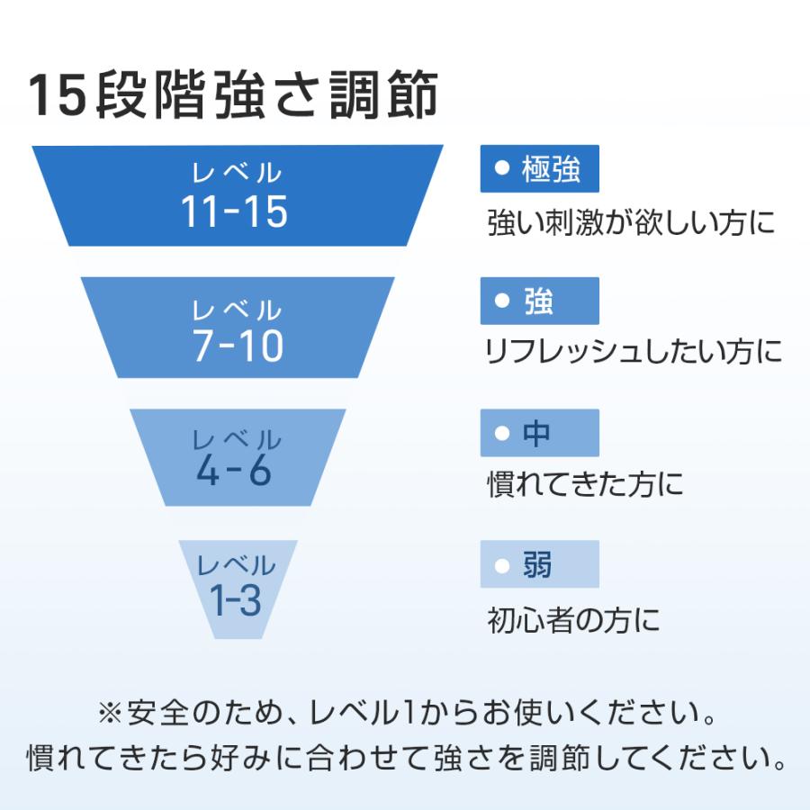 温熱 EMS ネックリラックス 電気刺激 リラクゼーション ネック ヒートネック 10つモード 15段階 強度調整 超軽量 ストレス解消 USB充電式 コンパクト 静音｜kousyoustore｜15