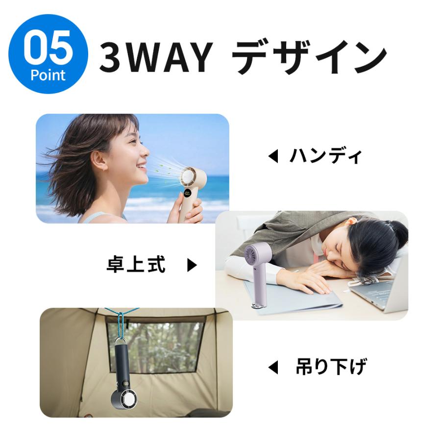 手持ち扇風機 ハンディファン 100段階調整 瞬間冷却 触って-28℃体感