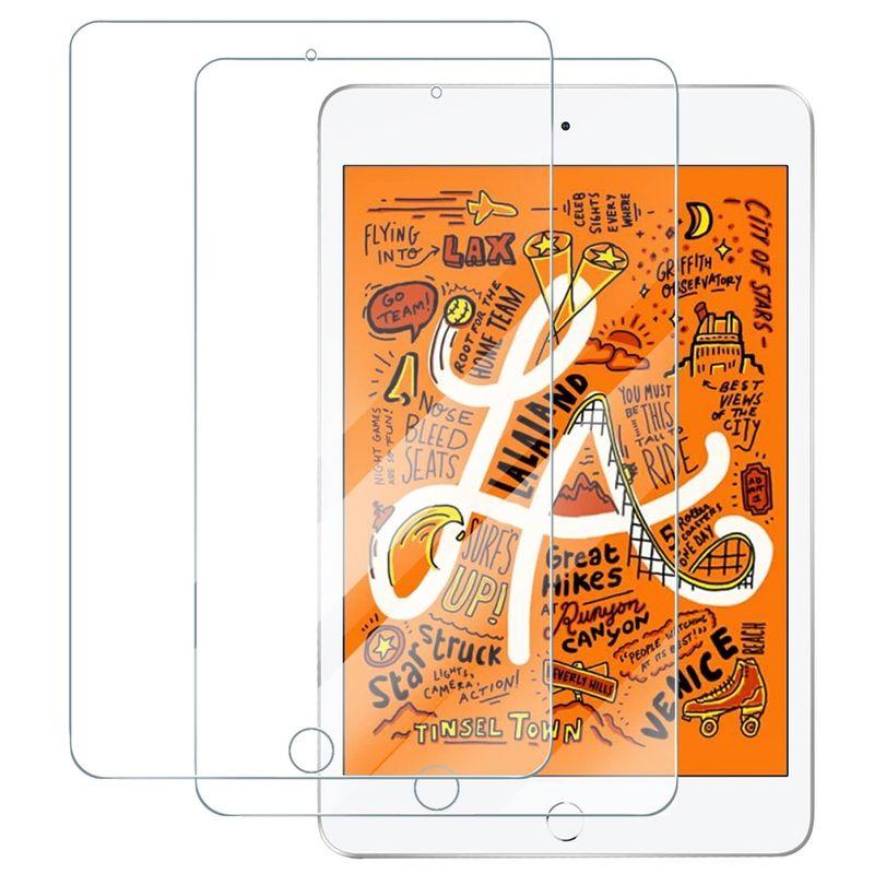 Kaneishi iPad mini 5（2019） / iPad mini 4 ガラスフイルム 2枚セット 旭硝子製 9H 強化 ガラス