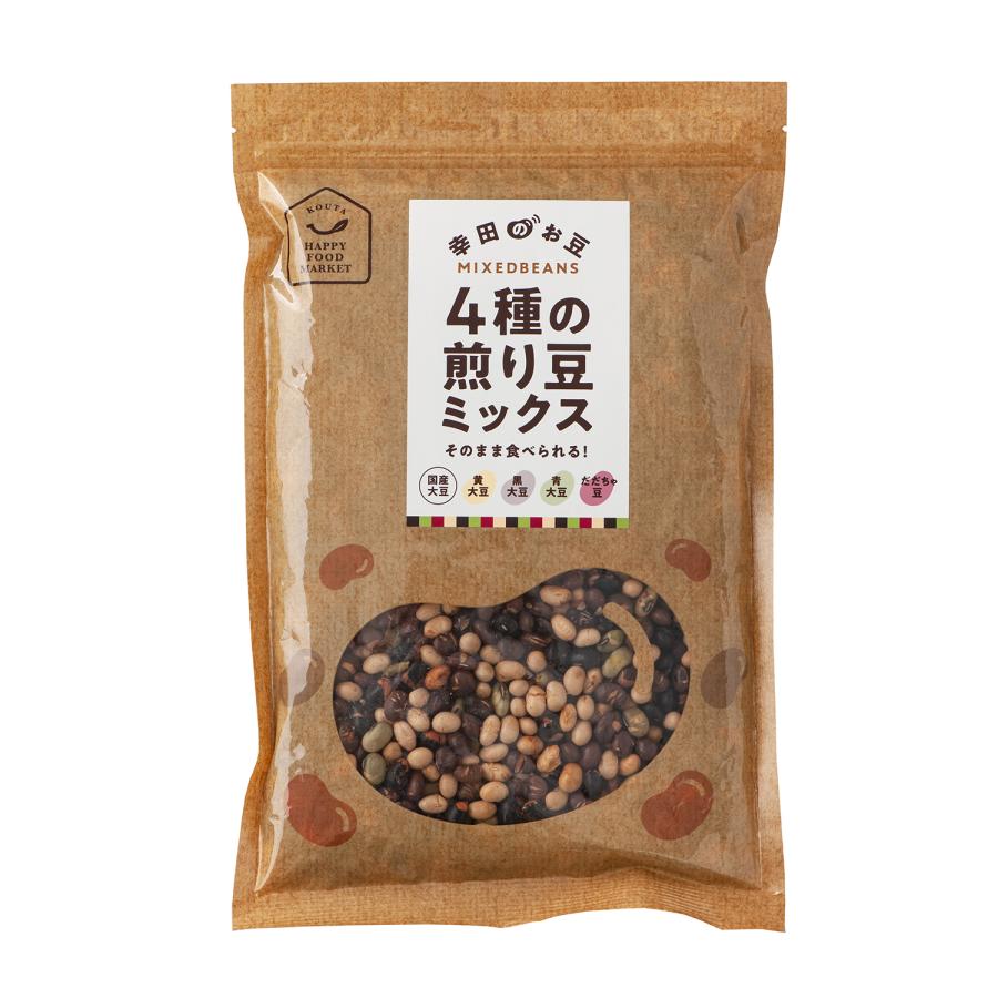 幸田商店 KOUTA HAPPY FOOD MARKET [4種の煎り豆ミックス500g×5袋