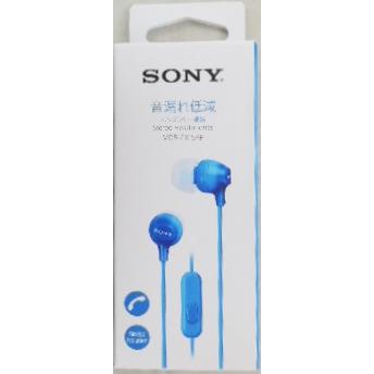 SONY（ソニー） ステレオヘッドホン MDR−EX15APLI ブルー