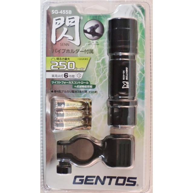 gentosライトホルダー 自転車