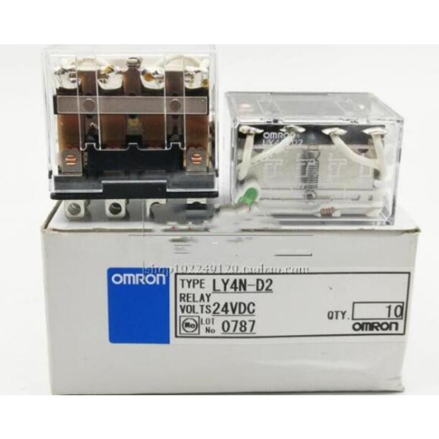 10個入りセット 新品☆ OMRON オムロン リレー LY4N-D2 DC24V/24VDC  