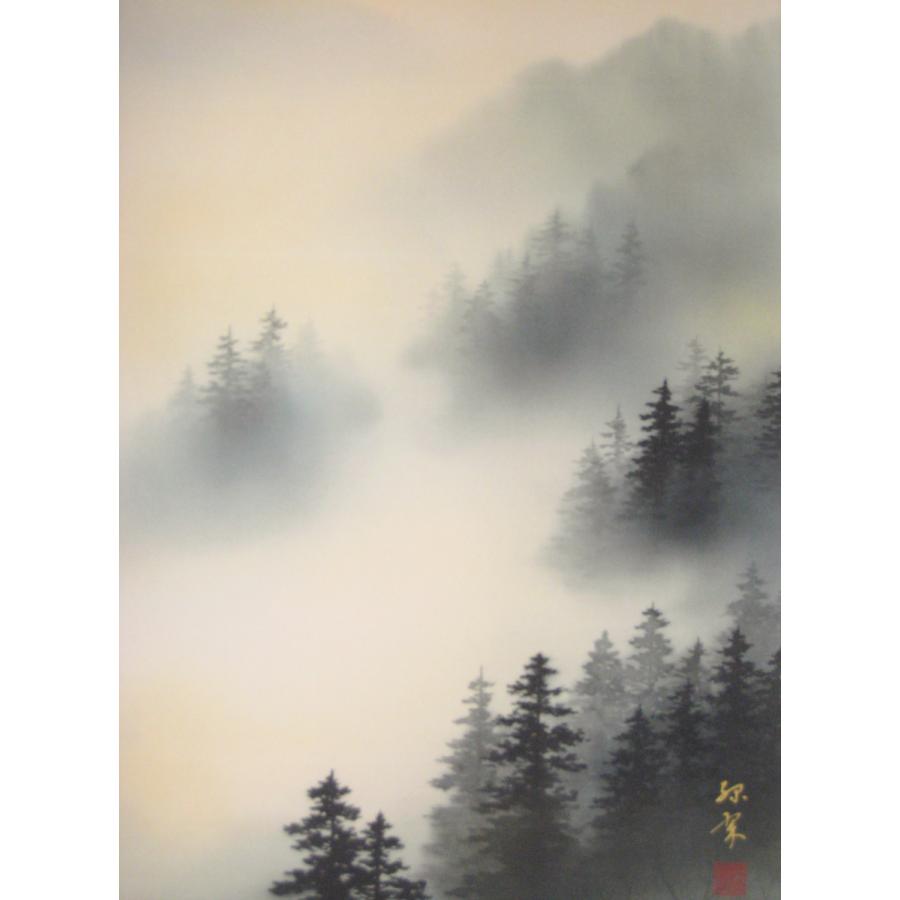 掛け軸 掛軸 赤富士 萩原緑翠 (特殊工芸作品・新品) : 掛け軸の専門店