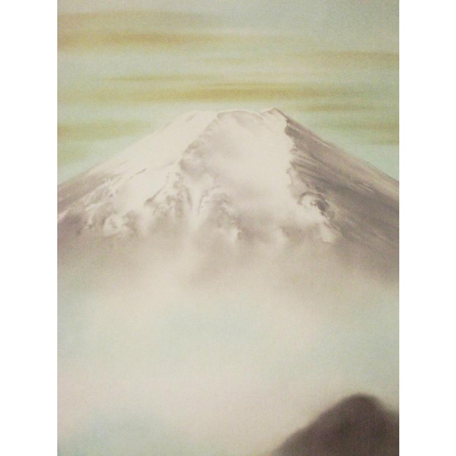 年代物 掛軸 千峰頂上風景 ⑦