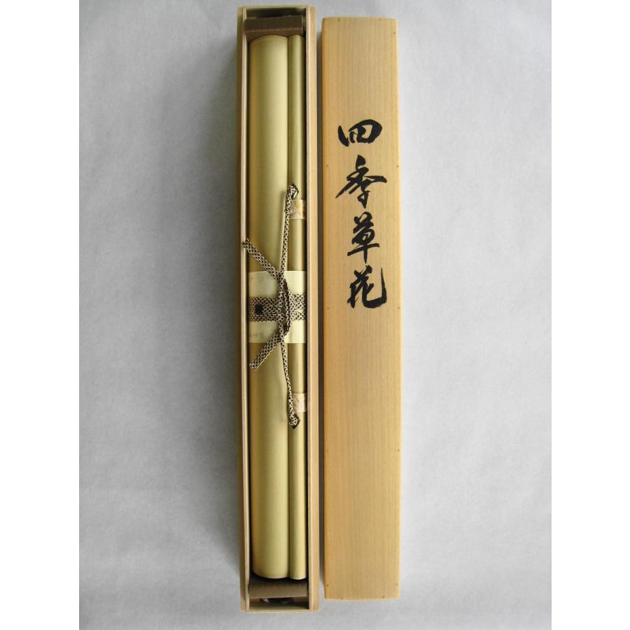 掛け軸 掛軸 四季草花 宮沢湖春 (真作・新品) : 掛け軸の専門店 香遊