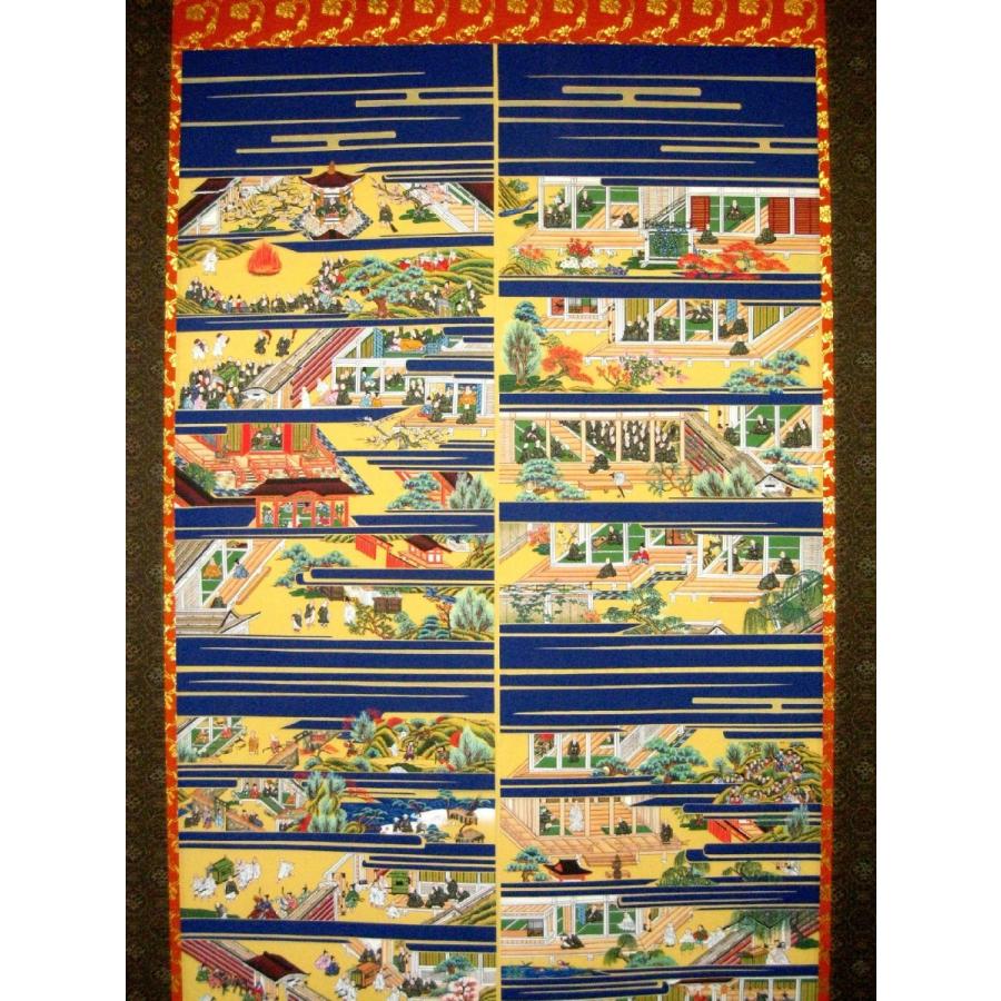 掛け軸 掛軸 親鸞聖人御絵伝 佐々将吉 (特殊工芸作品・新品) : 掛け軸