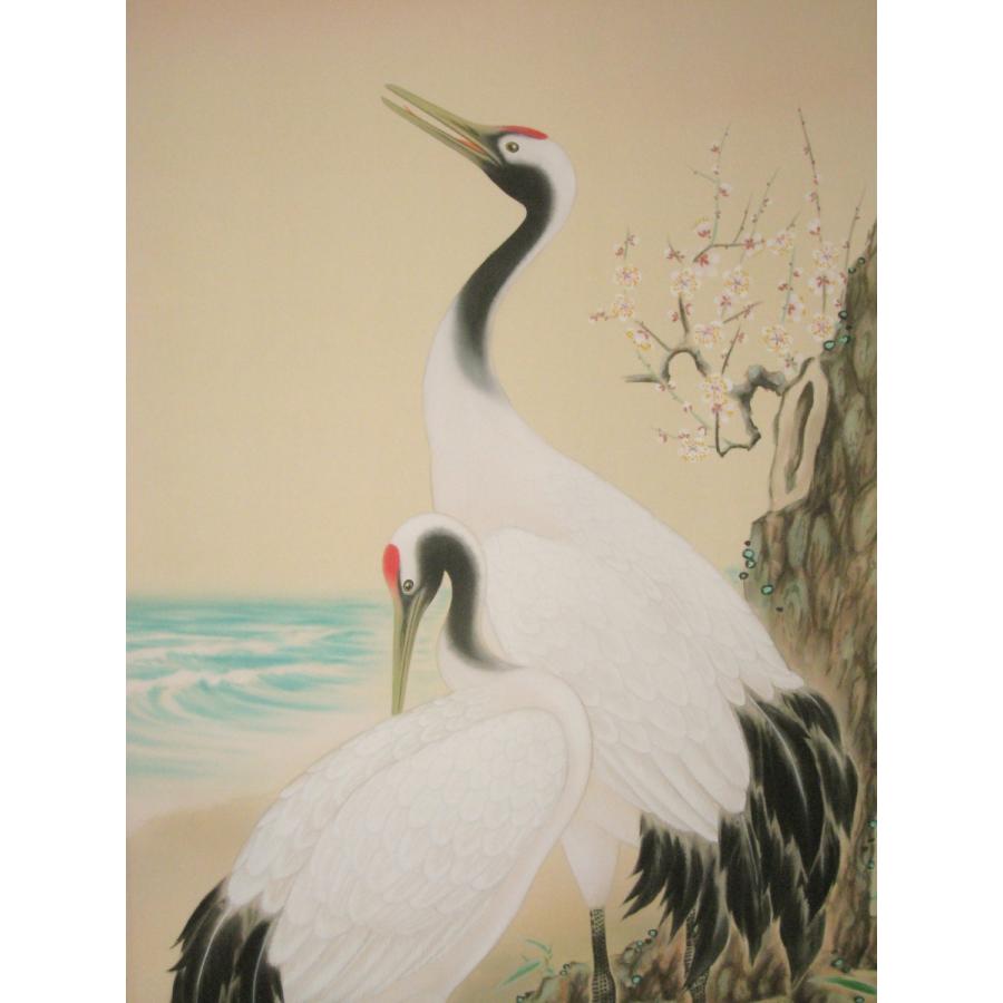 掛け軸 掛軸 松竹梅鶴亀 佐々将吉 (特殊工芸作品・新品) : 掛け軸の