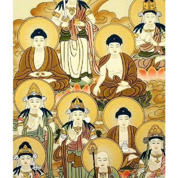 掛け軸 掛軸 十三仏 (十三佛) 佐々木泰然 (真作・新品) : 掛け軸の専門