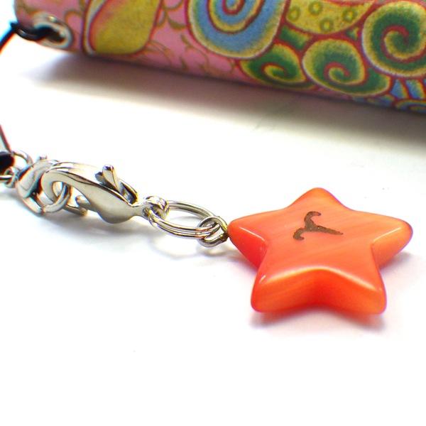 星座 キーホルダー ストラップ 星型アクセサリー 星型 風水 開運グッズ