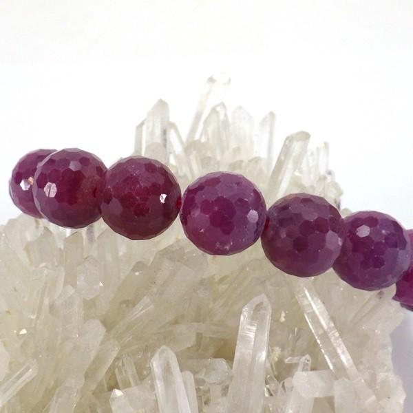 ルビー ブレスレット 天然石 メンズ レディース ルビーパワーストーン