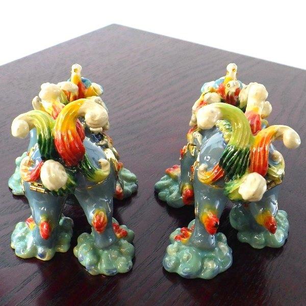 開運 獅子 置物 風水 玄関 狛犬 風水グッズ 開運グッズ 魔除けグッズ